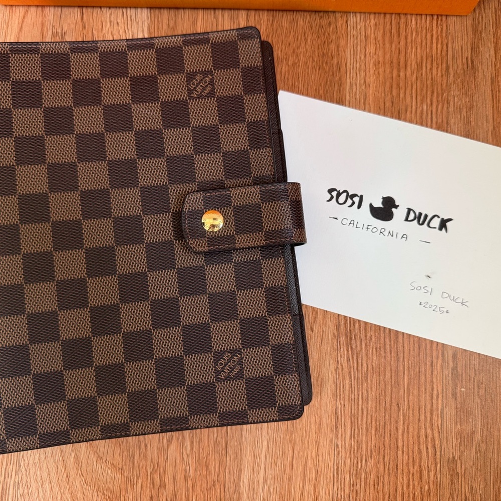 Louis Vuitton Brown Damier Ebene Wallet